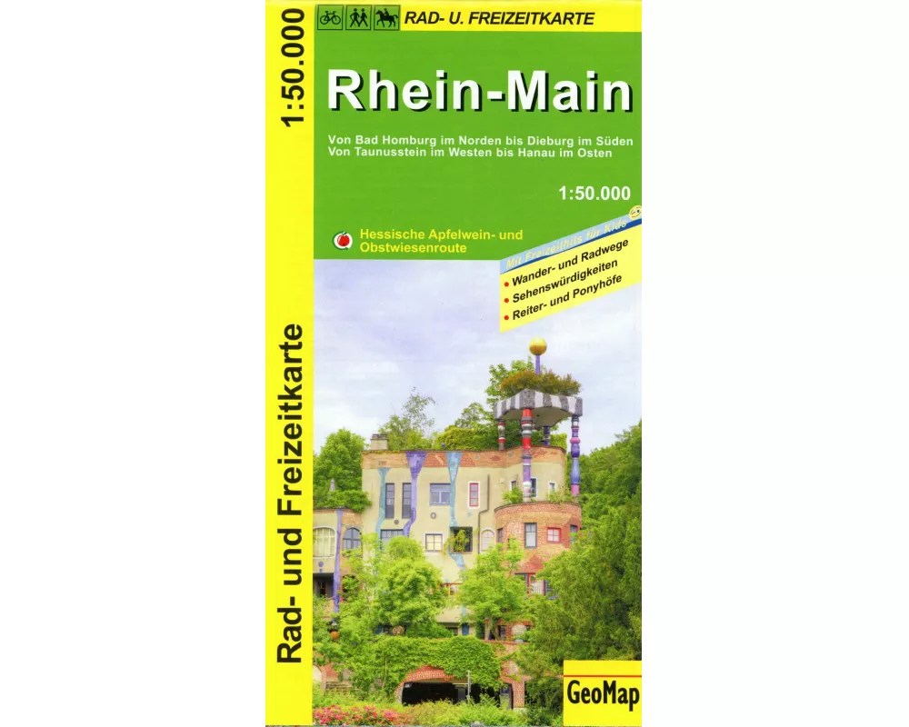 Rhein-Main Rad- und Freizeitkarte