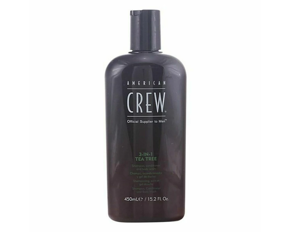american crew 3-in-1 Tea Tree Shampoo 450 ml
