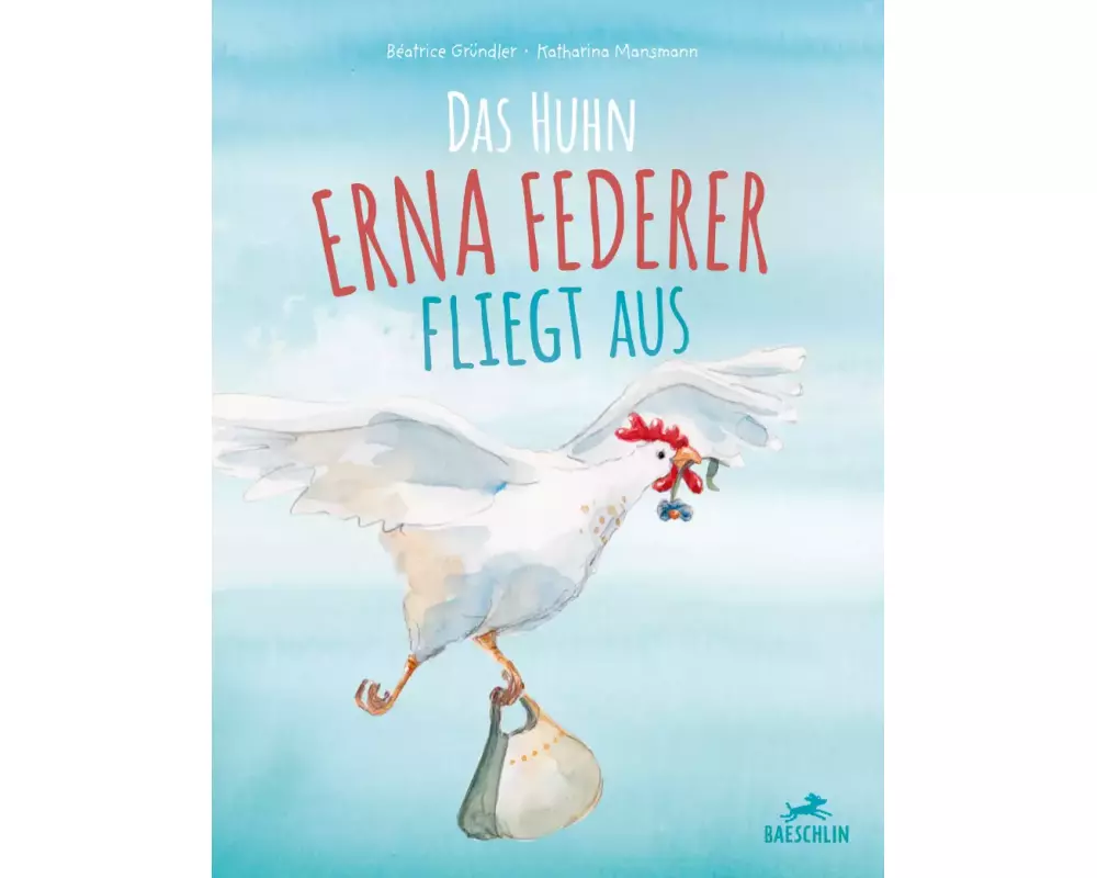 Das Huhn Erna Federer fliegt aus