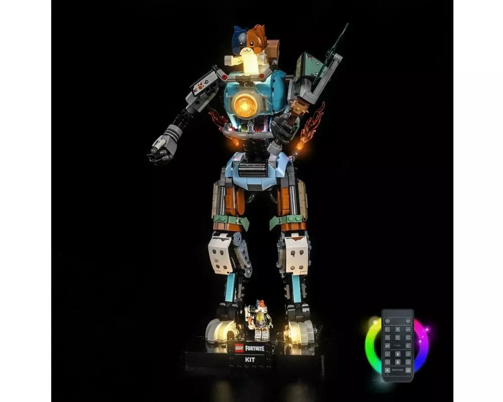 BrickBling Beleuchtungs-Set LEGO 77081 Fortnite LED