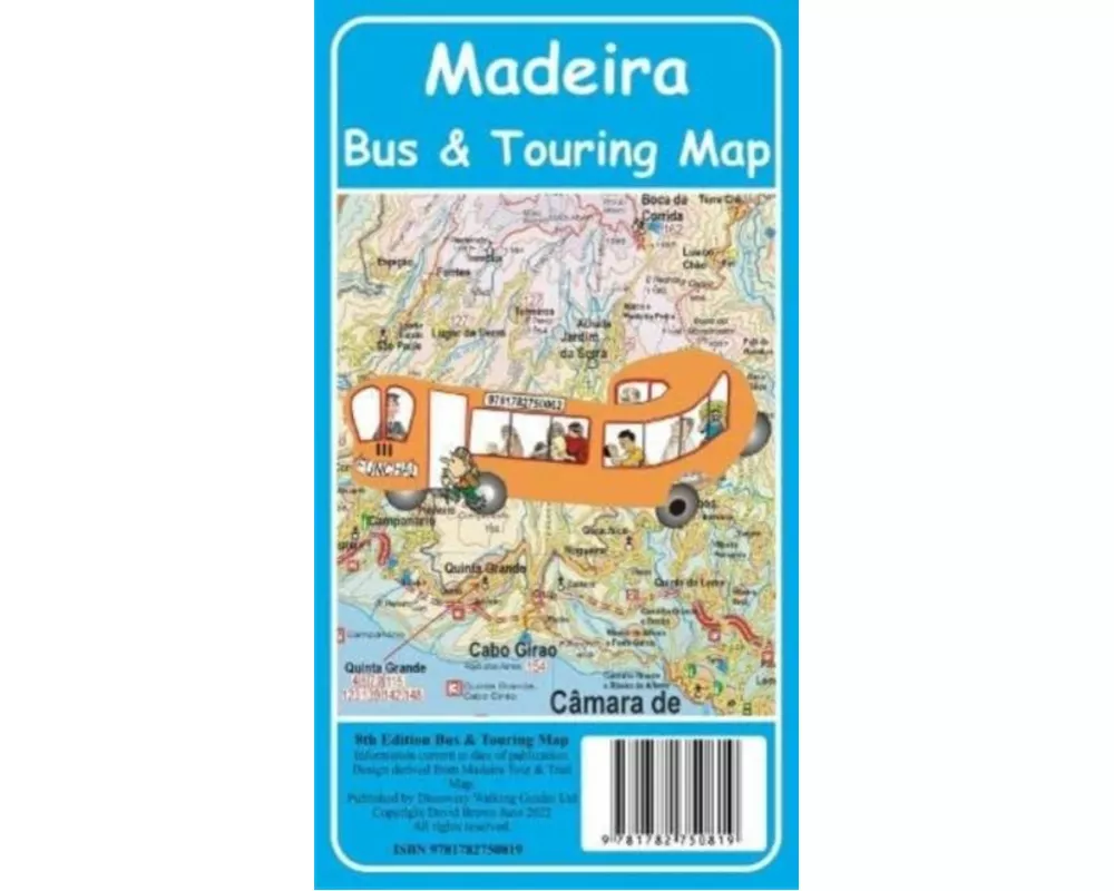Madeira Bus and Touring Map