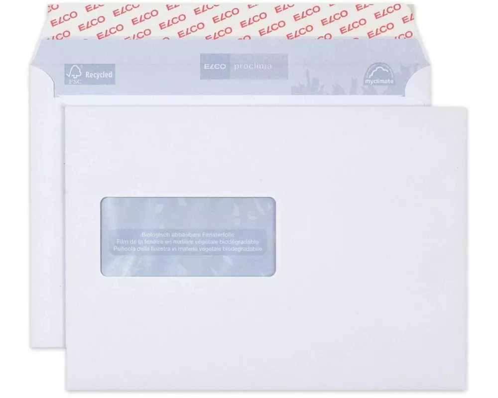 ELCO Couvert Proclima C5 mit Fenster links, 500 Stück