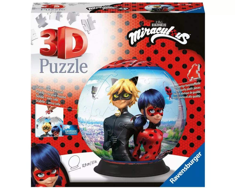 3D Puzzle-Ball Miraculous