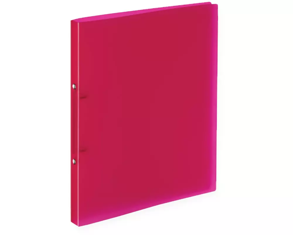 Kolma Ringbuch Easy Soft Ø 2.1 cm, Rosa/Transparent