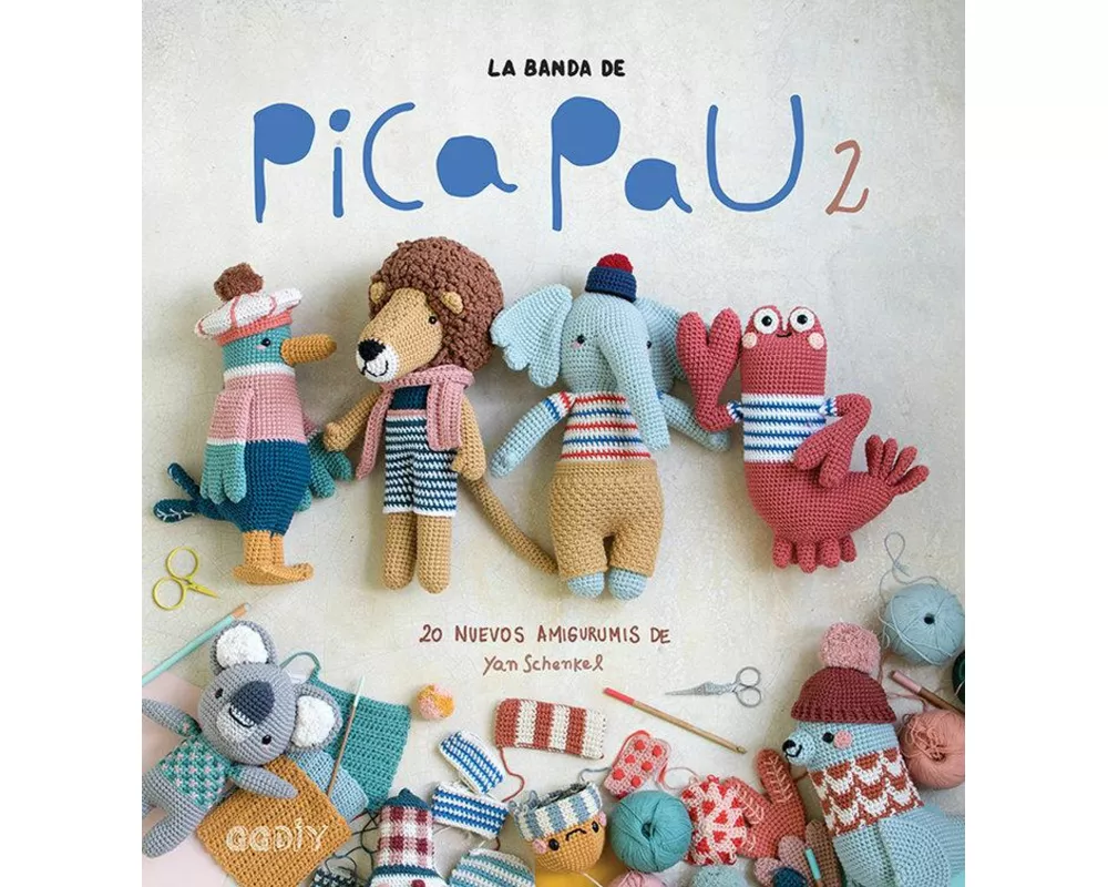 La banda de Pica Pau 2 : 20 nuevos amigurumis