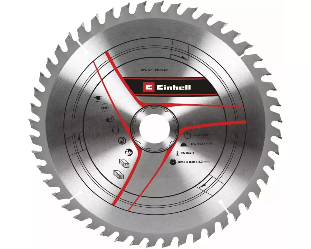 Einhell Kreissägeblatt 250 x 30 x 3.2 Z48