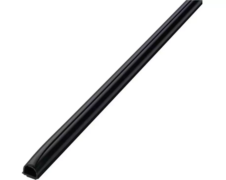 Max Hauri Kabelkanal Cable-Fix 4 x 1 m x 7 mm, Schwarz