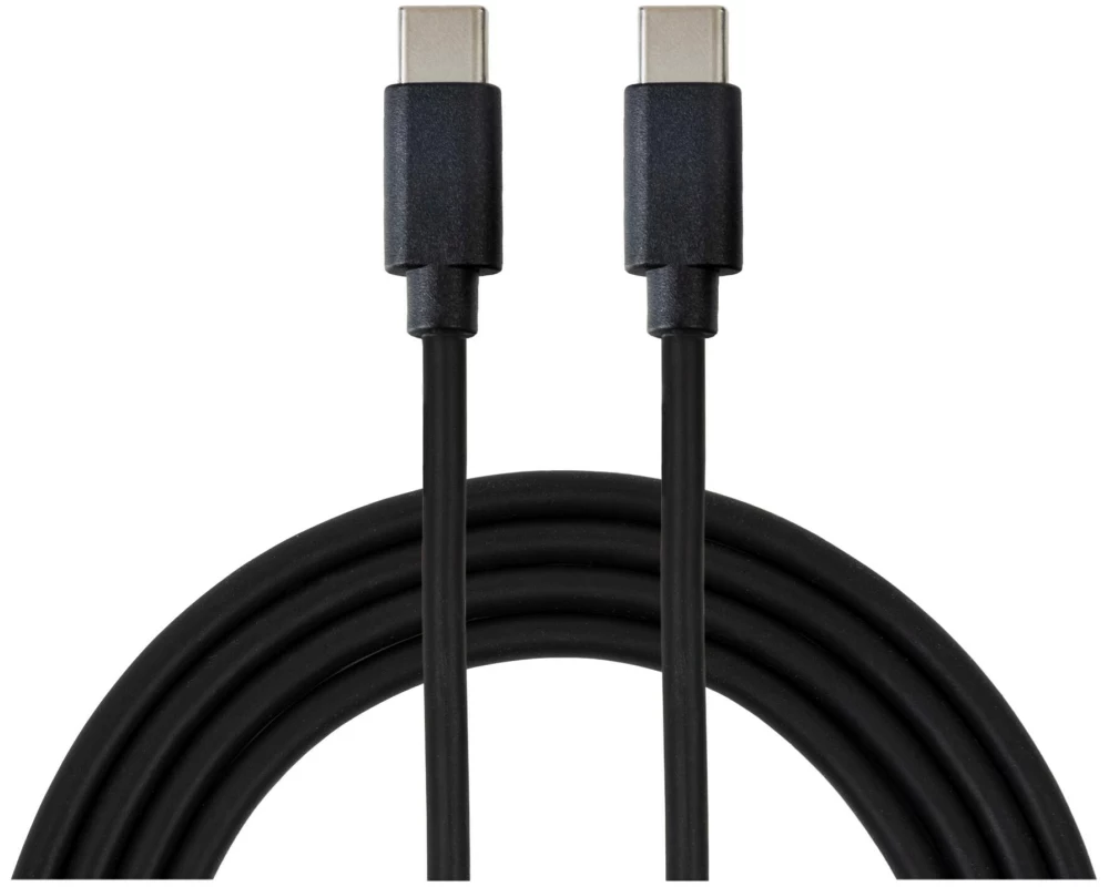 Nize USB 2.0-Kabel USB-C - USB-C 1.5 m, Schwarz, 3 Stück
