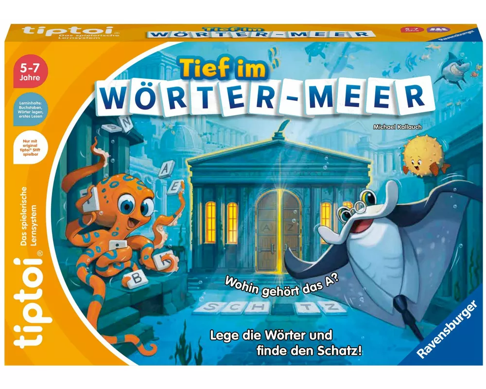 tiptoi Tief im Wörter-Meer - ab 5 Jahre