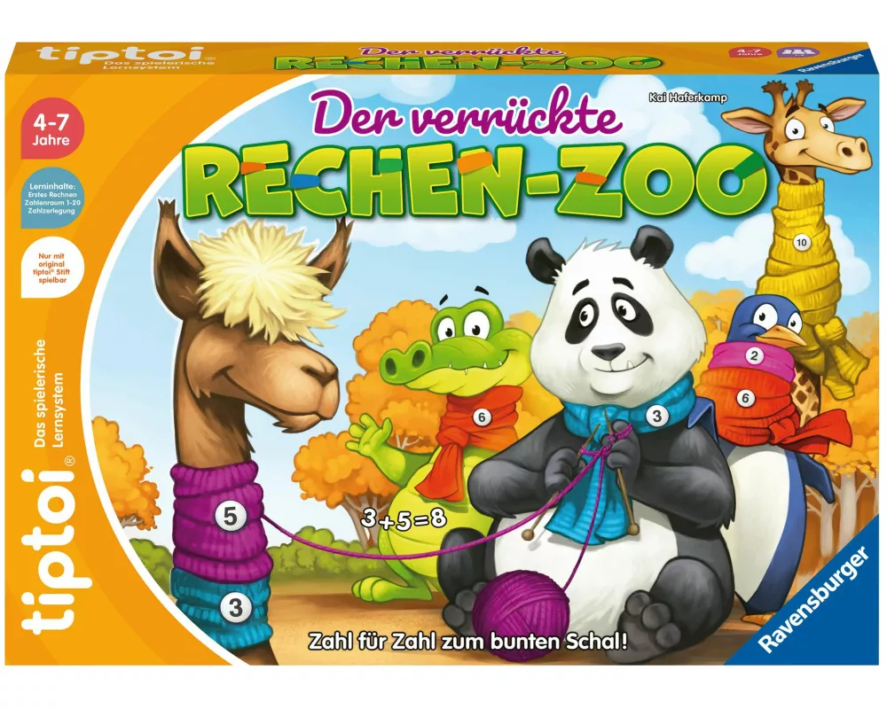 tiptoi Der verrückte Rechen-Zoo - ab 4 Jahre