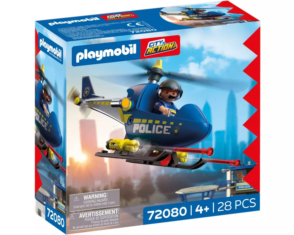 Playmobil City Action Polizeihelikopter 72080