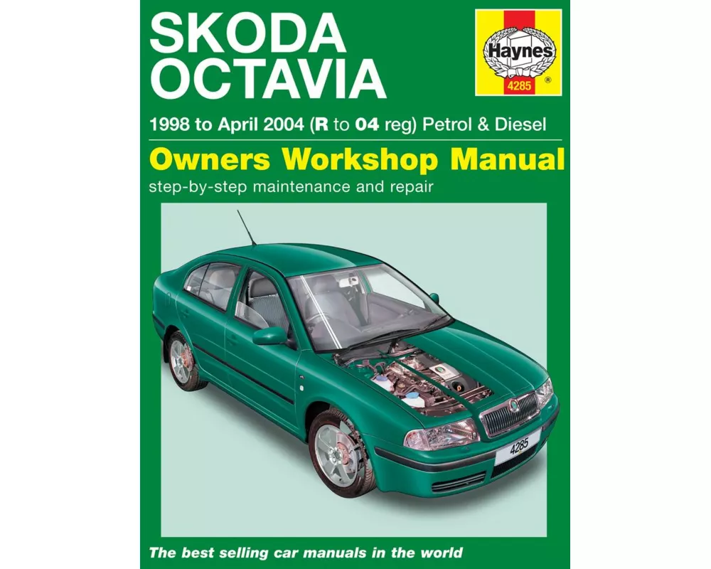 Skoda Octavia Petrol & Diesel (98 - Apr 04) Haynes Repair Manual