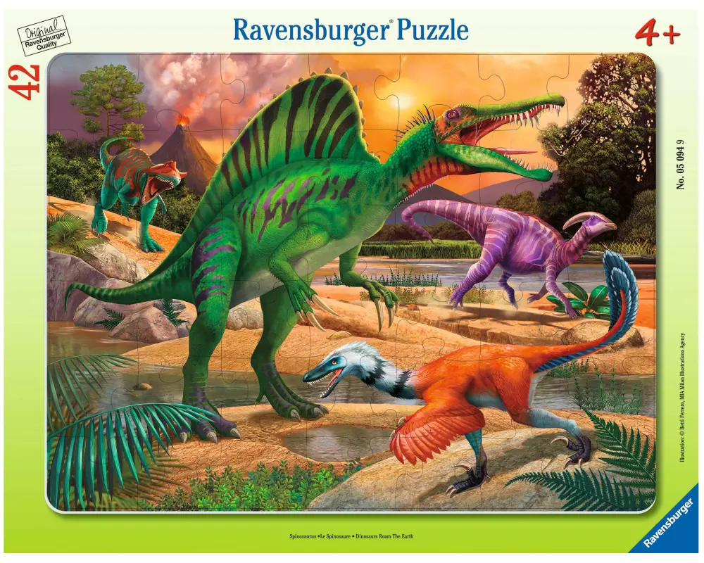 Ravensburger Puzzle Spinosaurus 42 Teile