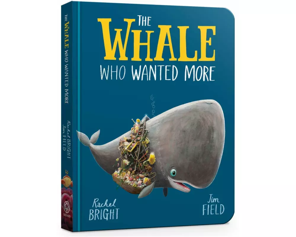 The Whale Who Wanted More Board Book