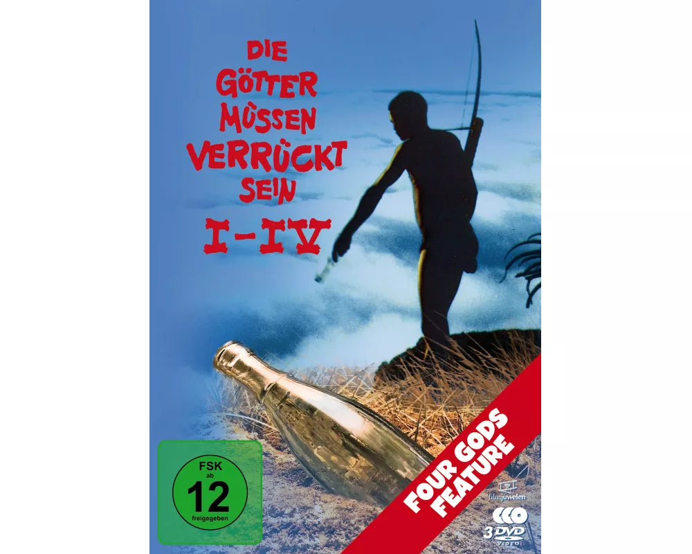 Die Götter müssen verrückt sein I-IV / Four Gods Feature (4 DVDs)
