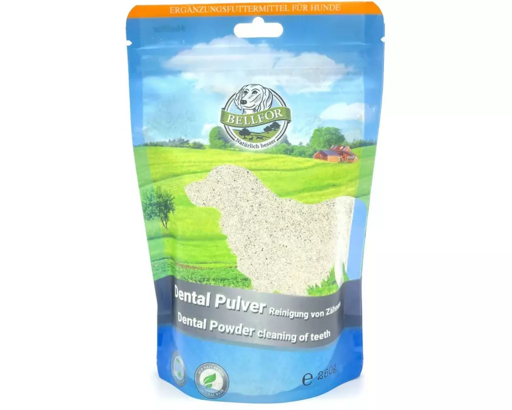 Bellfor Hunde-Nahrungsergänzung Dental – Pulver 250 g