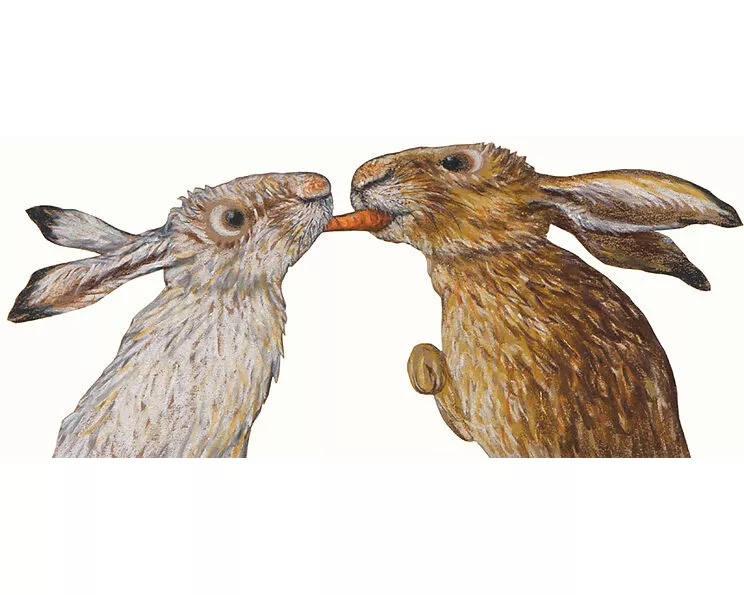 Karottenkuss Postkarte VE 1=10