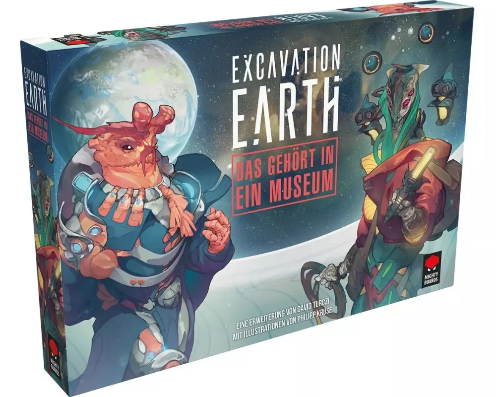 Asmodée Expertenspiel Excavation Earth – Das gehört in ein Museum