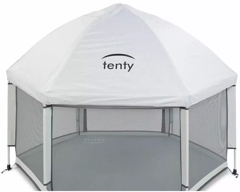 tenty Abdeckung Grau