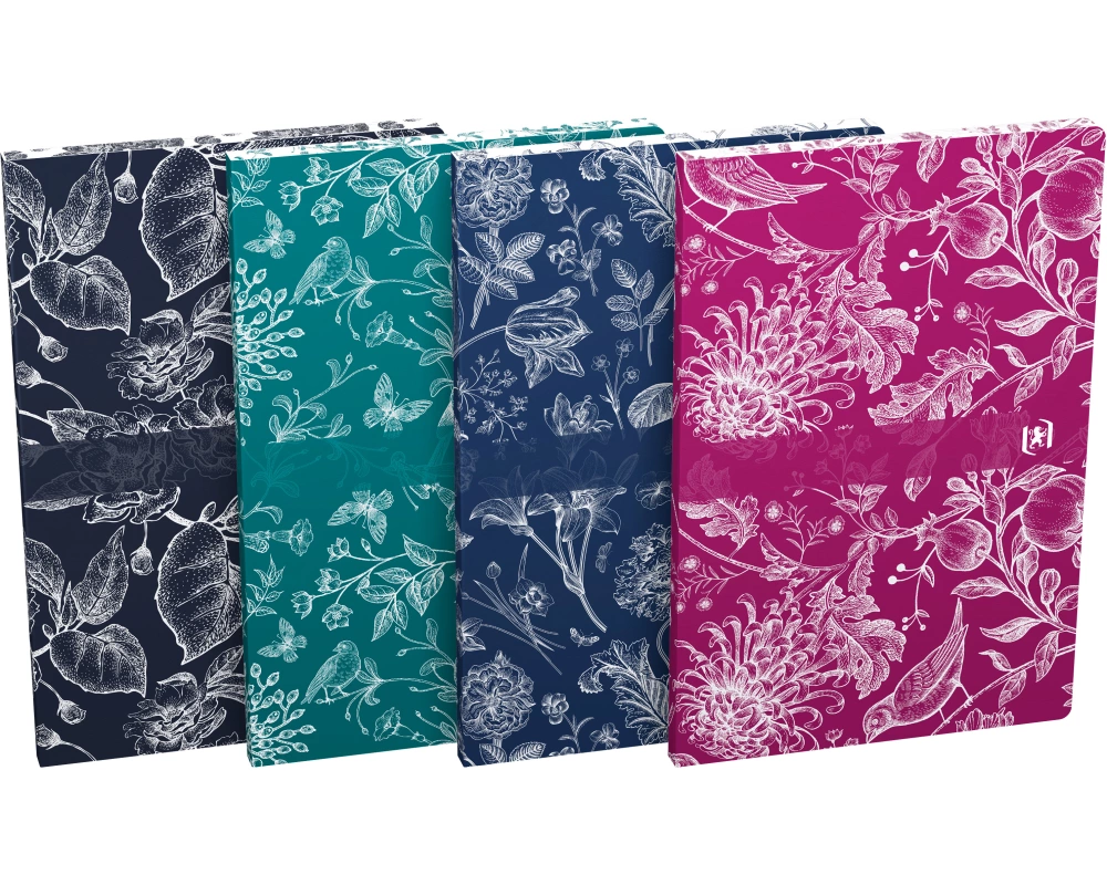 OXFORD Notizbuch Romance B5 400187855 ass. liniert 80 Blatt