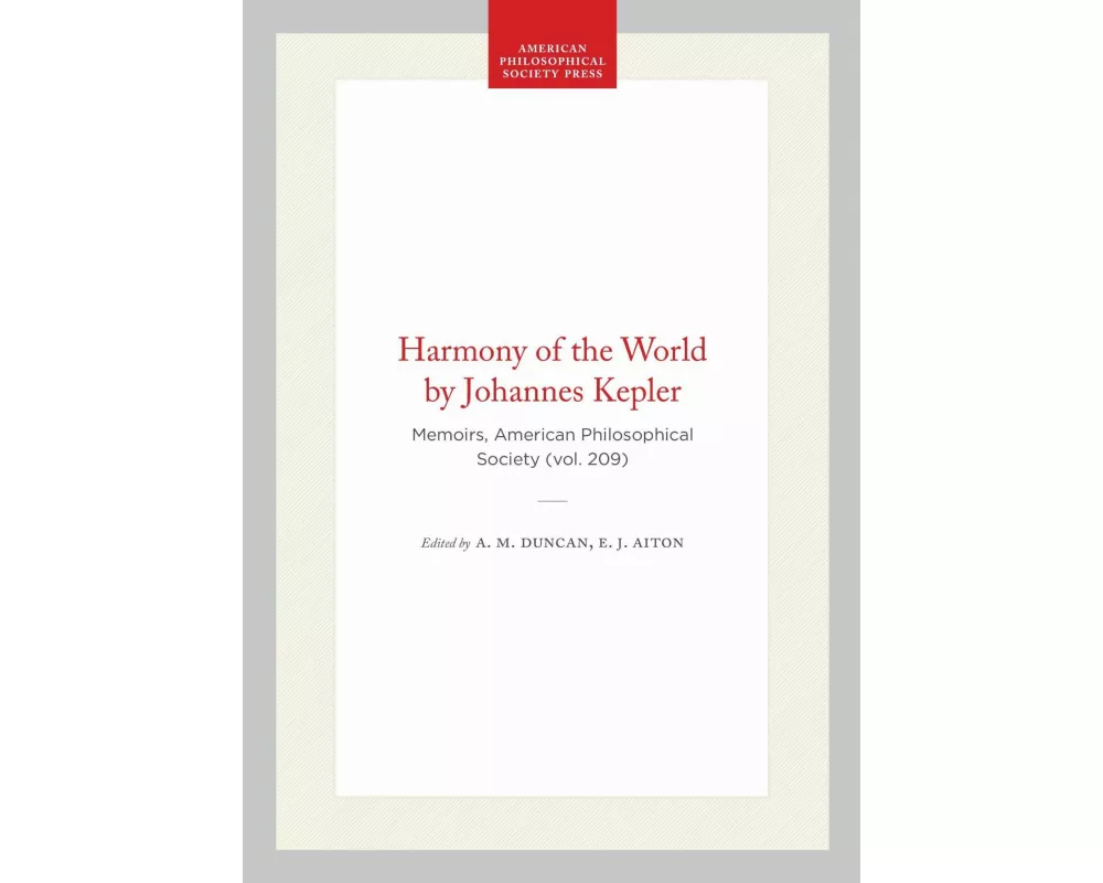 Harmony of the World by Johannes Kepler