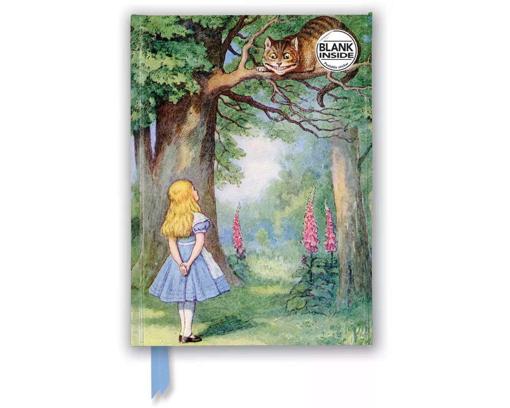 John Tenniel: Alice and the Cheshire Cat (Foiled Blank Journal)