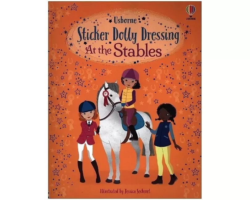Sticker Dolly Dressing At the Stables