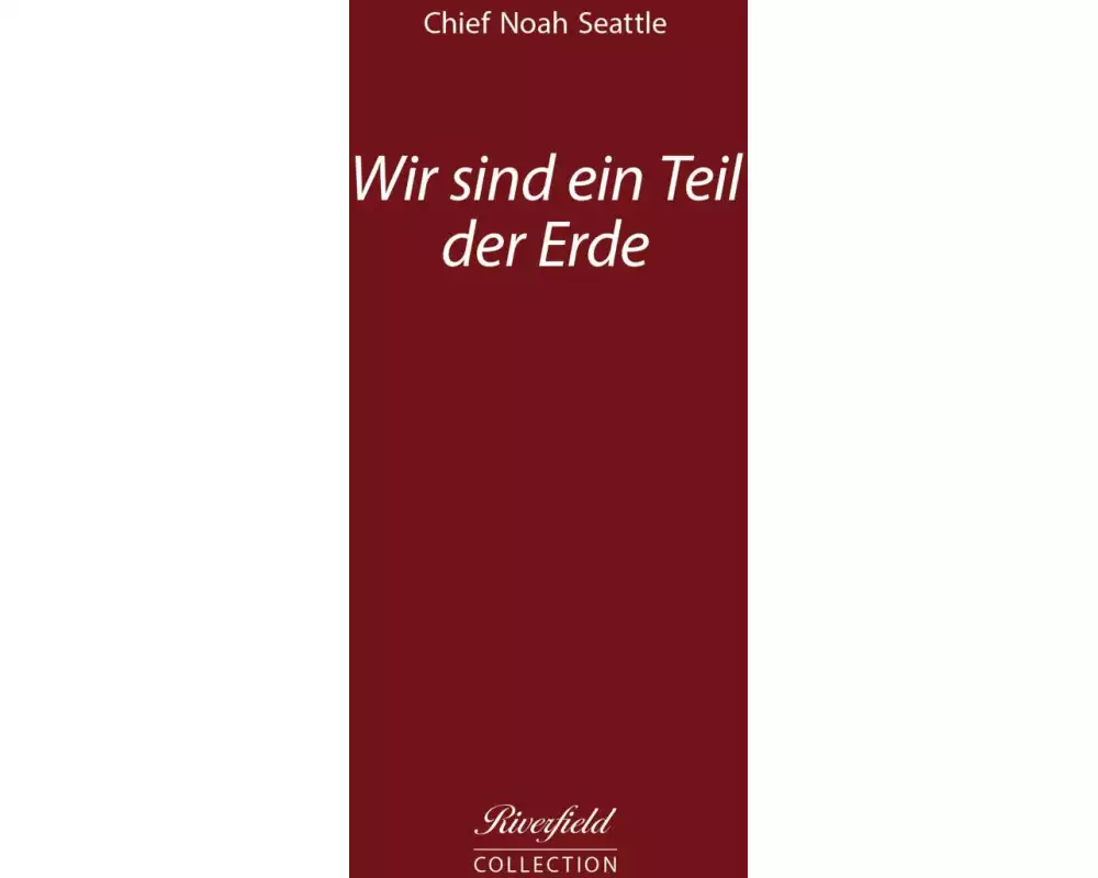 Wir sind ein Teil der Erde