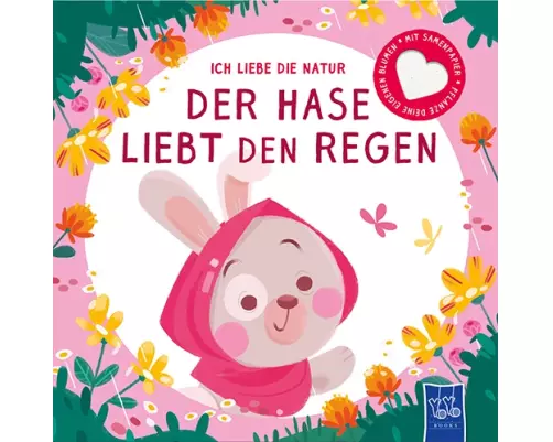 Ich liebe die Natur - Der Hase liebt den Regen