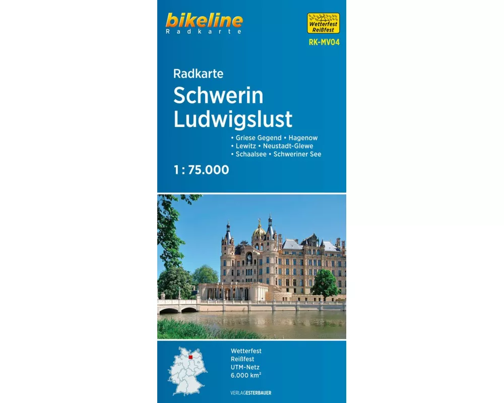 Radkarte Schwerin Ludwigslust (RK-MV04)