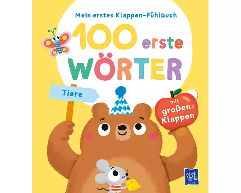 Mein erstes Klappen-Fühlbuch - 100 erste Wörter - Tiere