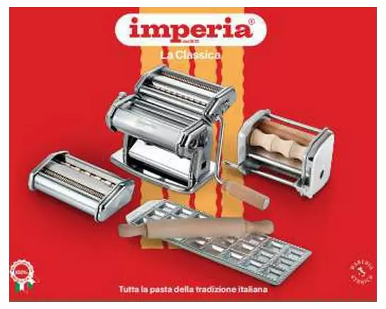 Imperia La Fabbrica della Pasta Silber
