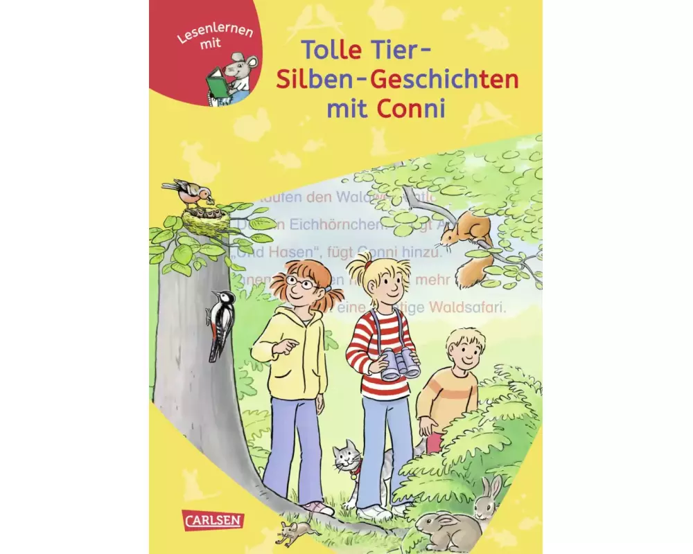 Lesen lernen mit Conni: Tolle Tier-Silben-Geschichten mit Conni