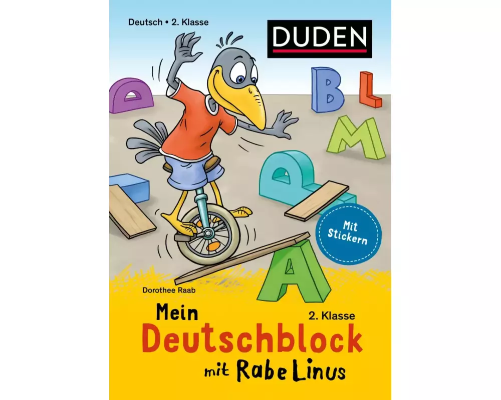 Mein Deutschblock mit Rabe Linus - 2. Klasse