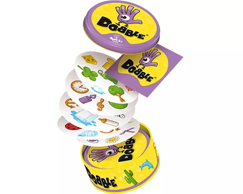 Asmodée Kartenspiel Dobble Eco-Sleeve Mehrsprachig