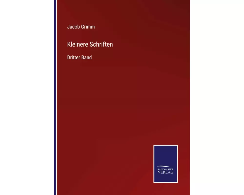 Kleinere Schriften