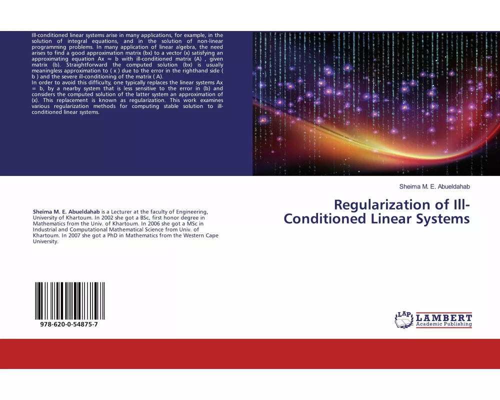Regularization of Ill-Conditioned Linear Systems