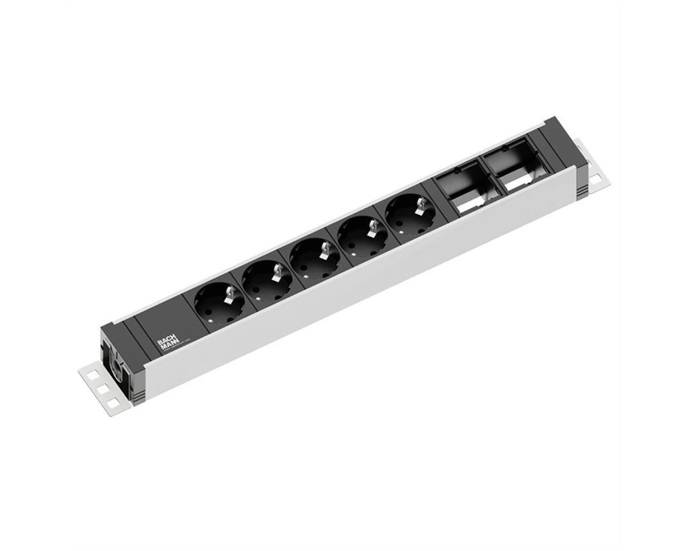 BACHMANN UNIVERSAL 5x Schutzkontakt 2x ABD, 3 m