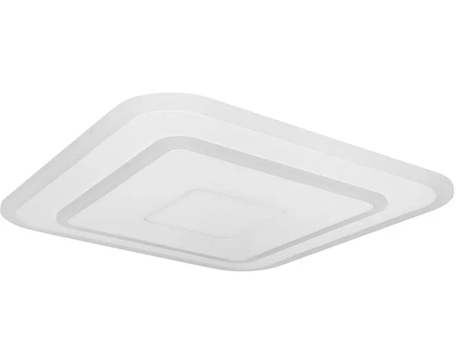 Ledvance Deckenleuchte SMART+ Orbis Saddie, 32 W, 50 x 50 cm, Weiss