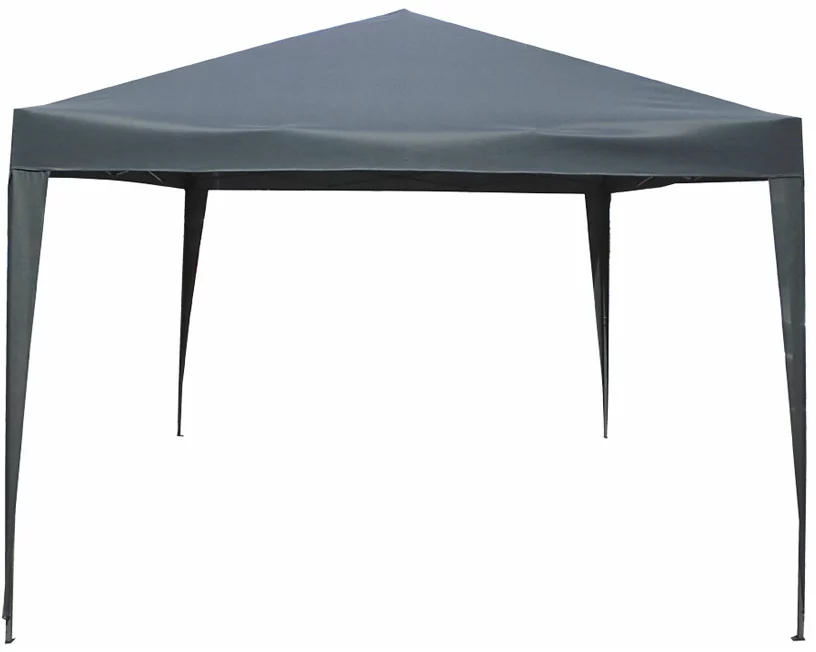 FS-STAR Faltpavillon Stahl 3x3m anthrazit