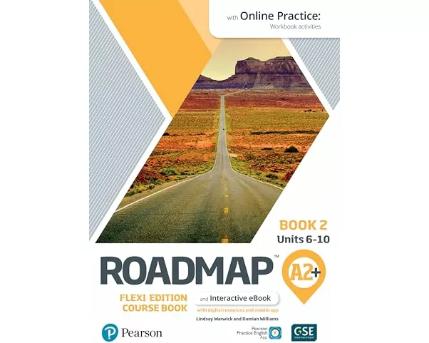 Roadmap A2+ Flexi Edition Course Book 2 with eBook and Online Practice Access