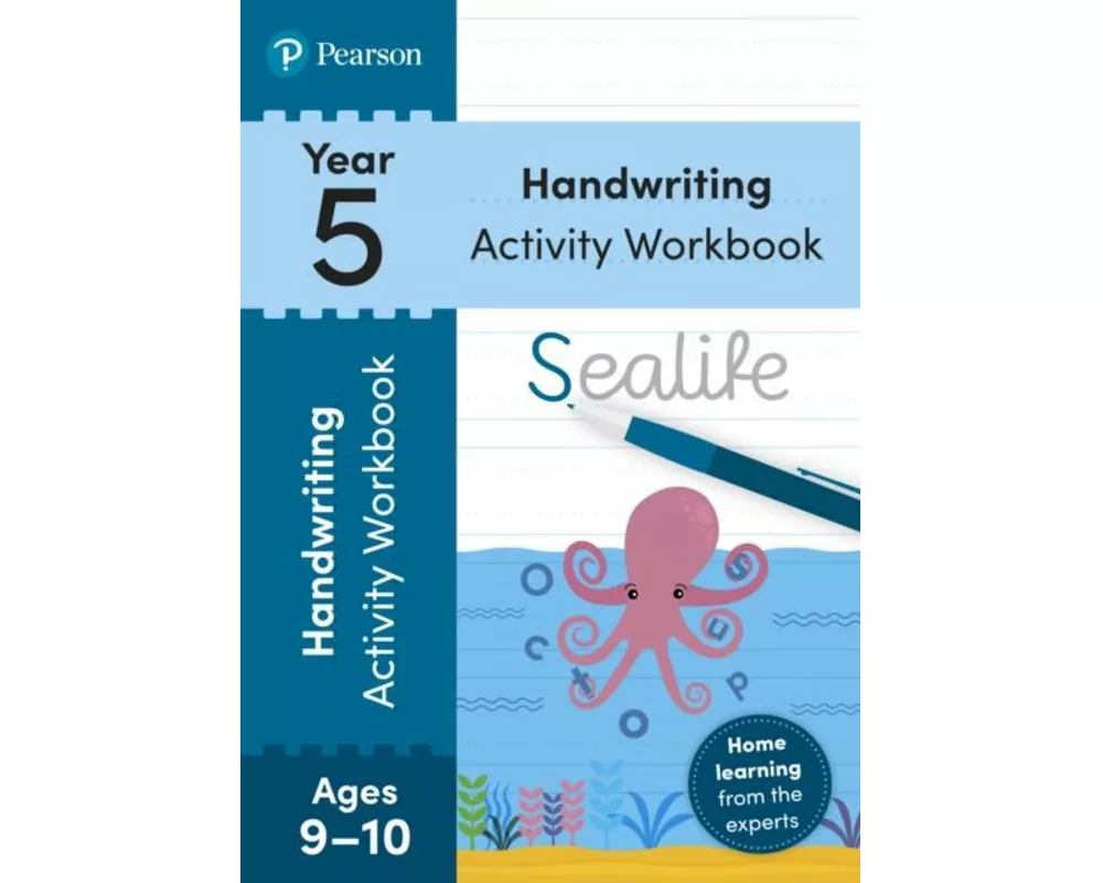 Pearson Learn at Home Handwriting Activity Workbook Year 5