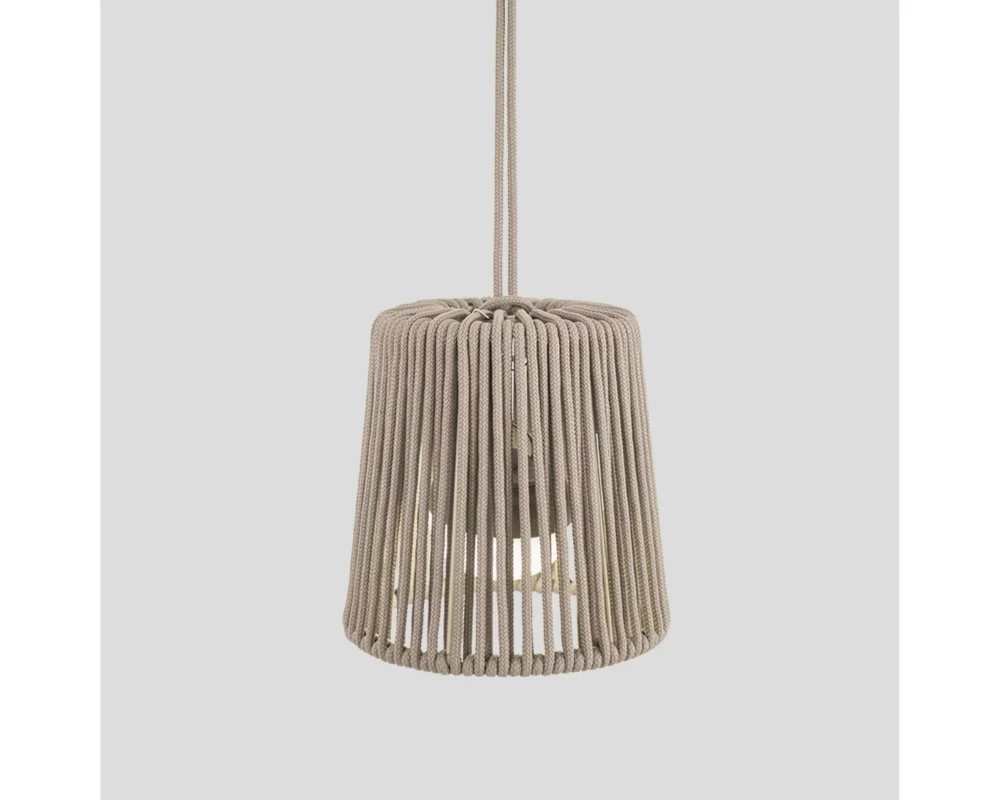 new Garden Kabellose Hängeleuchte Mini-Conta Hang grau