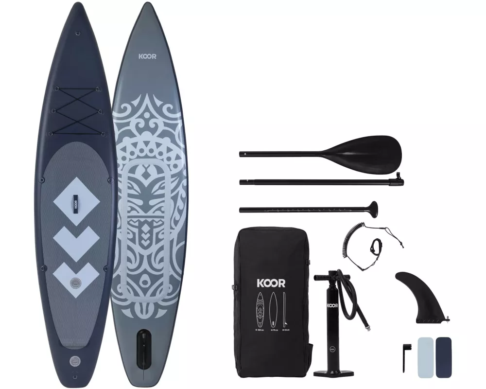 KOOR SUP Board Moolaka 11'6 mit Doppelkammersystem