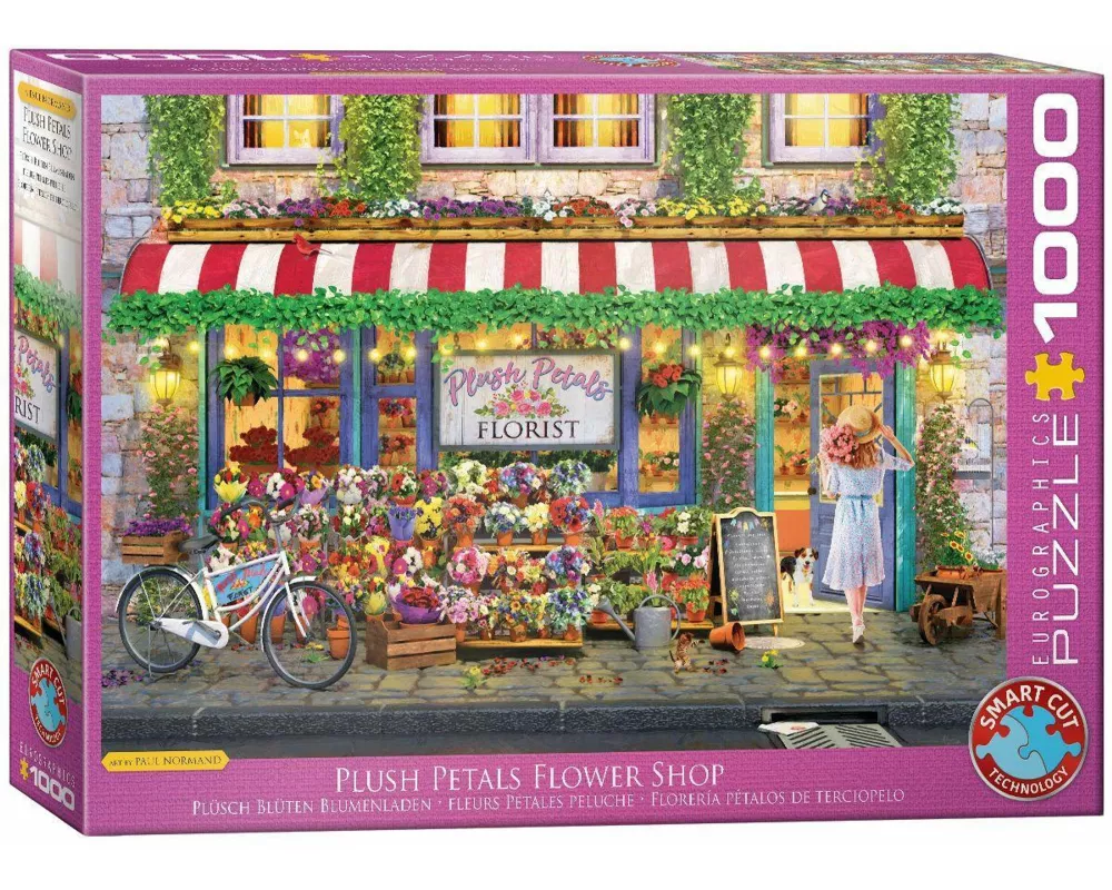 Plüsch Blüten Blumenladen