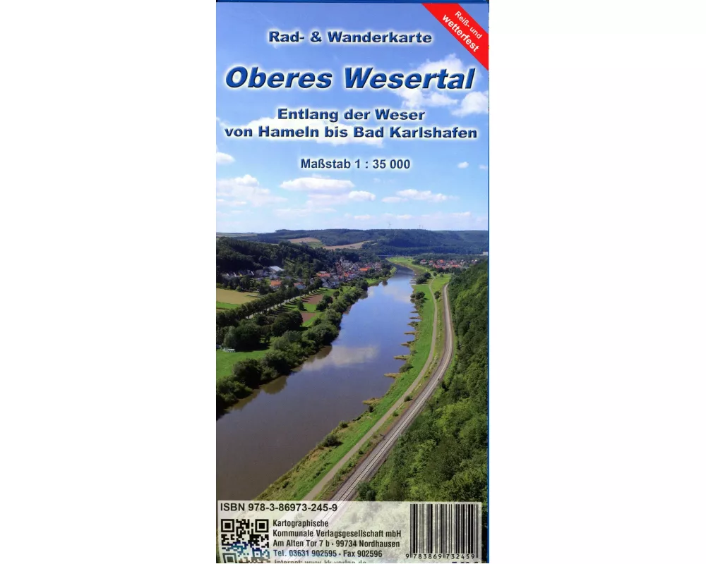 Oberes Wesertal 1:35 000