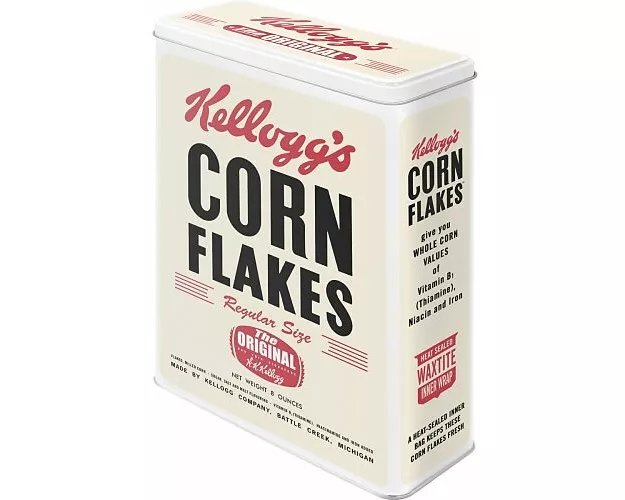 Vorratsdose XL. Kellogg's / Corn Flakes Retro Package
