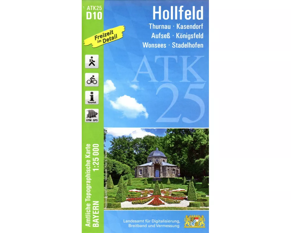 ATK25-D10 Hollfeld (Amtliche Topographische Karte 1:25000)