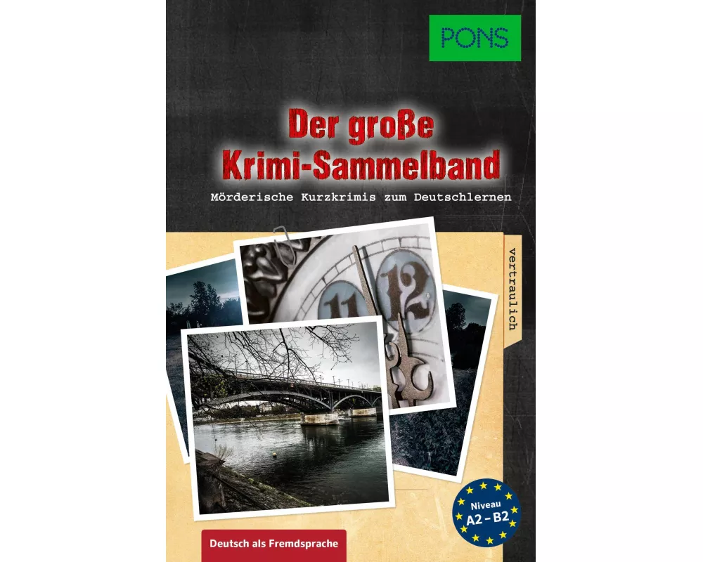 PONS Der große Krimi-Sammelband Deutsch als Fremdsprache