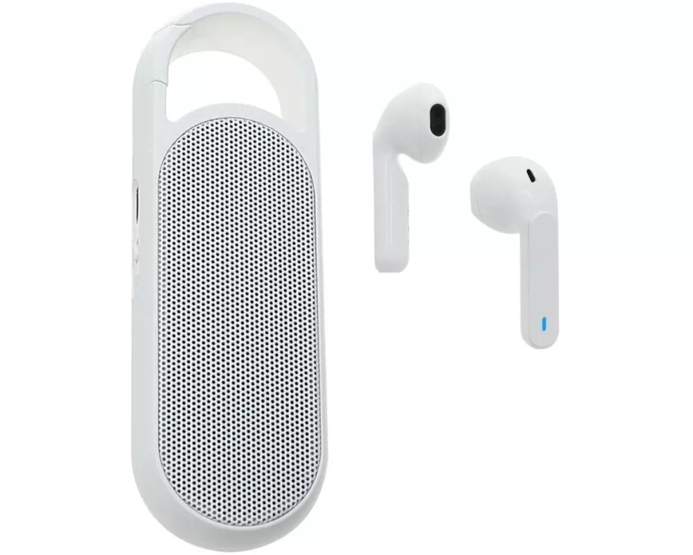 4smarts True Wireless In-Ear-Kopfhörer Eara Twin Weiss